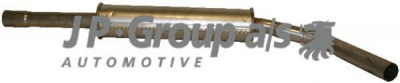 JP GROUP 1120502400 -  Средний глушитель выхлопных газов